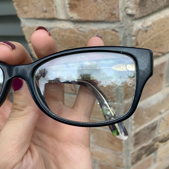 DOLCE & GABBANA DG 3204 53mm Black Floral Glasses Lenses Women’s Made in Italy - Picture 15 of 16